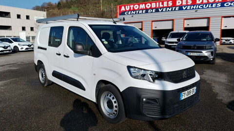 Peugeot Partner Peugeot 1.5 blue hdi 100 cv cabine approfondie &eacute;cra 2021 occasion Saint-Vallier 26240