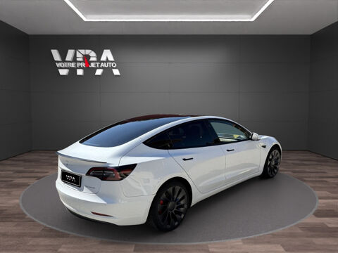 Model 3 Performance Dual Motor 513 ch � Toit pano, si&egrave;ges chauffants 2022 occasion 33320 Eysines