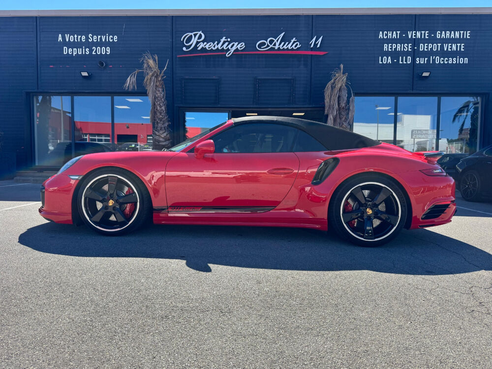 911 Turbo Cabriolet PDK Techart 600 CV 2017 occasion 11100 Narbonne
