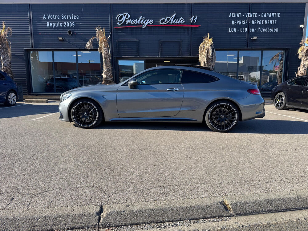 Classe C 63 AMG Coupe Toit Ouvrant Full entretien Mercedes Echappemen 2016 occasion 11100 Narbonne