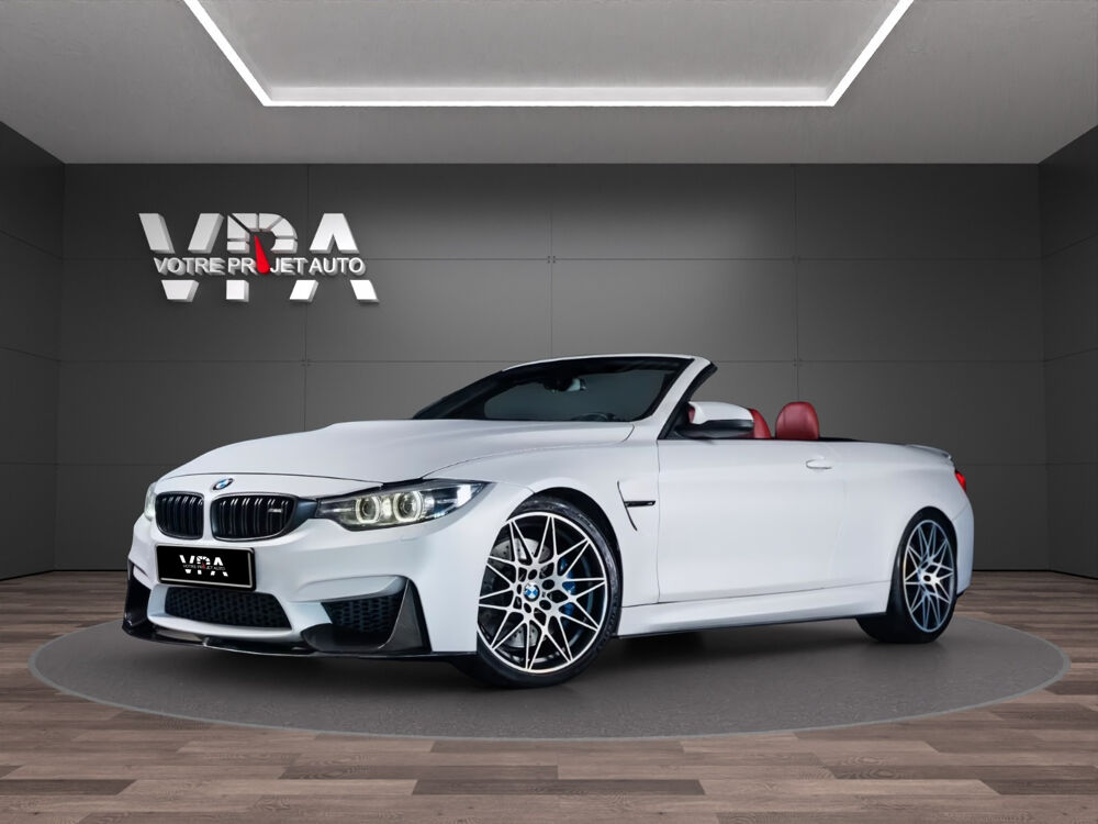 M4 Cabriolet Competition 450 ch DKG • Harman Kardon • HUD • Si&egrave; 2018 occasion 33320 Eysines