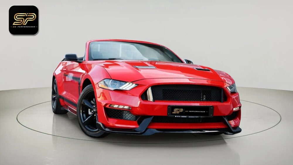Mustang CABRIOLET V6 3.7 305 CH * AUTOMATIQUE * CUIR * SYNC 3 * CAM&Eacute; 2016 occasion 33150 Cenon