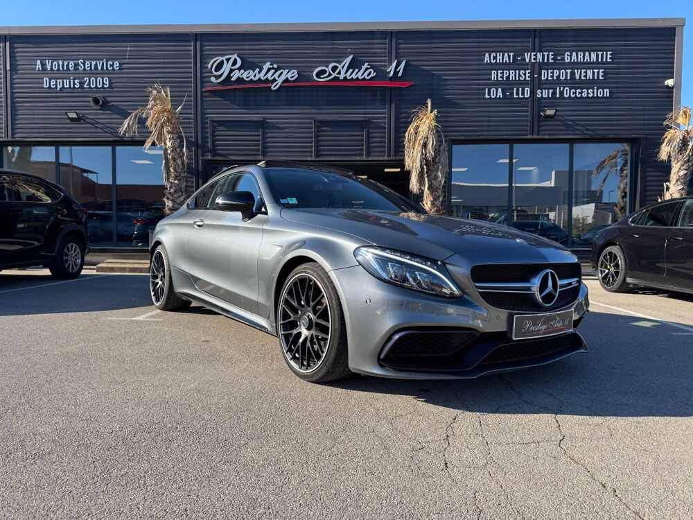 Classe C 63 AMG Coupe Toit Ouvrant Full entretien Mercedes Echappemen 2016 occasion 11100 Narbonne
