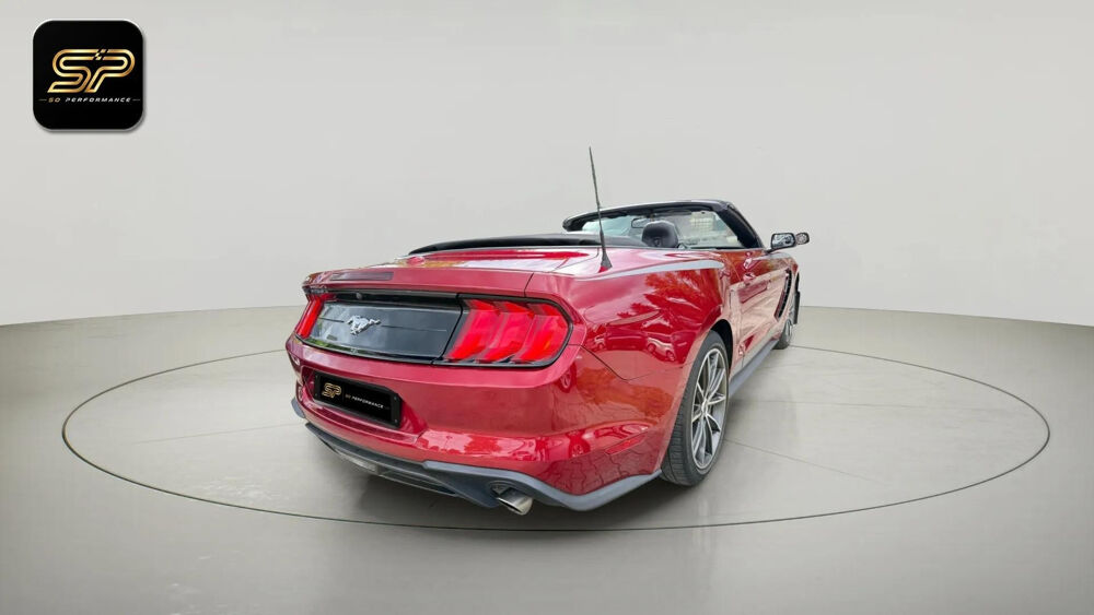 Mustang Cabriolet EcoBoost * 314 ch * BVA * CarPlay * Cam&eacute;ra * Cuir 2019 occasion 33150 Cenon