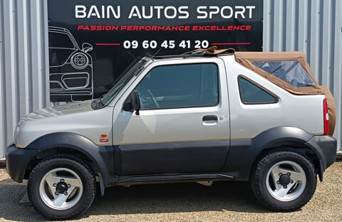Jimny Cabriolet 1.3L - 46000km - Capote Neuve - 2004 occasion 35470 Bain-de-Bretagne