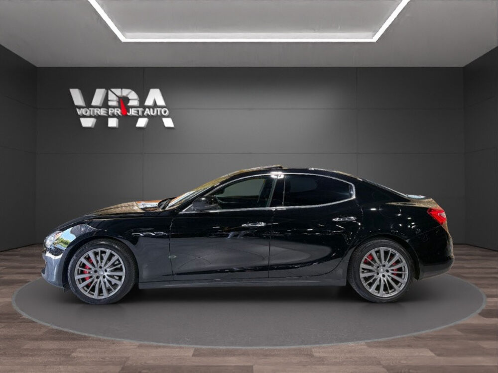 Ghibli 3.0 V6 Diesel 275 ch – Cuir brun, Toit panoramique, Cam&eacute;ra d 2019 occasion 33320 Eysines