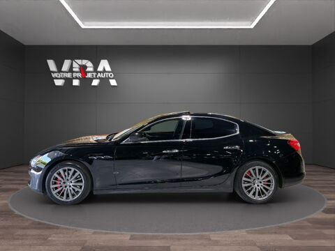 Ghibli 3.0 V6 Diesel 275 ch – Cuir brun, Toit panoramique, Cam&eacute;ra d 2019 occasion 33320 Eysines
