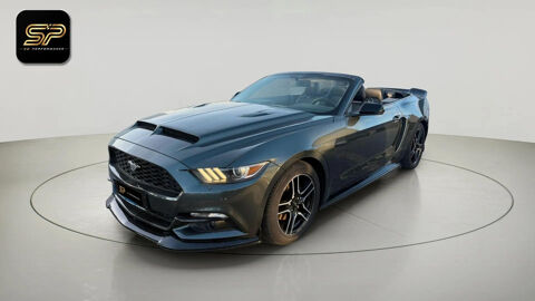 Mustang Cabriolet EcoBoost * 317 ch * Cuir * Si&egrave;ges Ventil&eacute;s * GPS * 2015 occasion 33150 Cenon