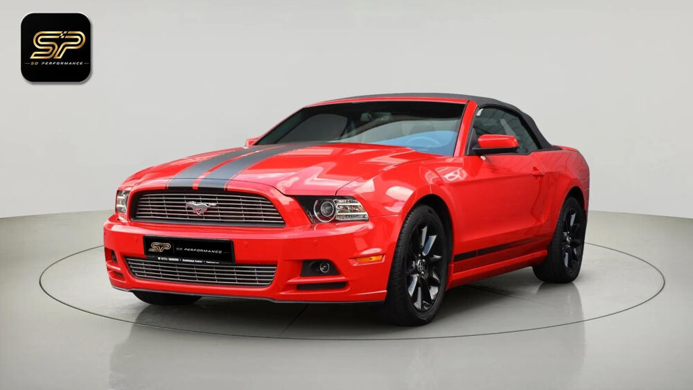 Mustang CABRIOLET * V6 3.7 * AUTOMATIQUE * CUIR * X&Eacute;NON * RADARS 2013 occasion 33150 Cenon