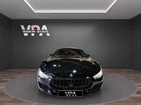 Ghibli 3.0 V6 Diesel 275 ch – Cuir brun, Toit panoramique, Cam&eacute;ra d 2019 occasion 33320 Eysines