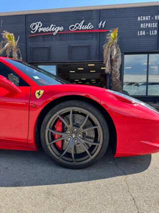 458 V8 F1 570 CV Italia Rare Carbon Led Moteur Entretien Rig 2011 occasion 11100 Narbonne