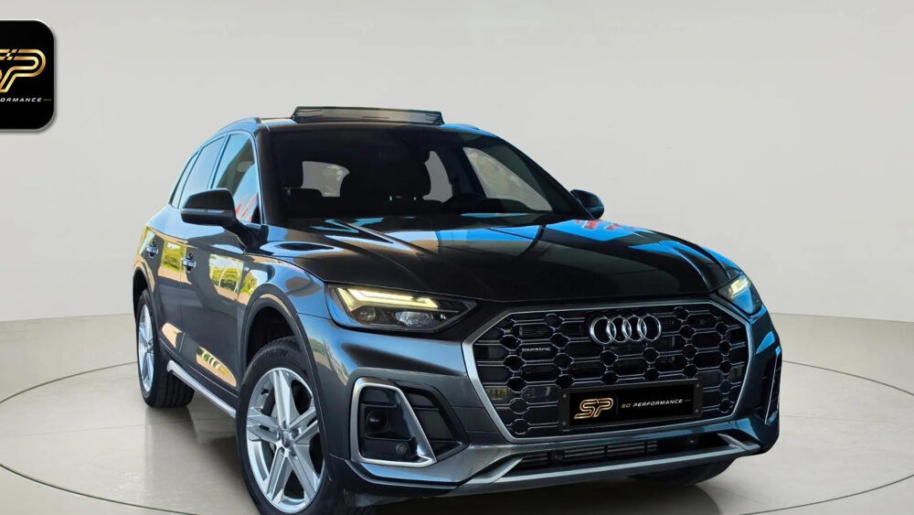 Q5 55 TFSI E 367 CH QUATTRO S LINE * CUIR * TOIT OUVRANT * CAME 2021 occasion 33150 Cenon