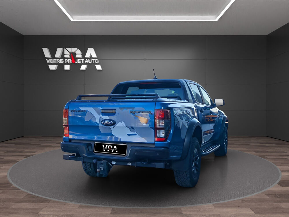 Ranger Raptor 2.0 EcoBlue 212 ch 4x4 • Si&egrave;ges chauffants • Pare-bri 2019 occasion 33320 Eysines