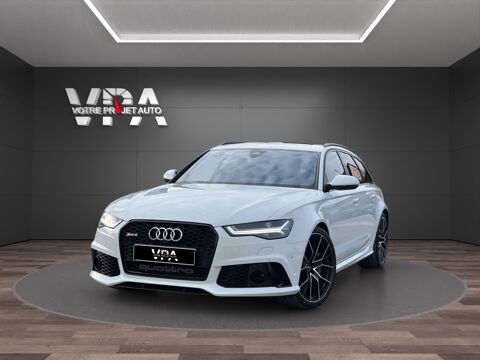 Audi RS6 Avant Performance  605ch  Glacier White  Dynamic Plus &am 2018 occasion Eysines 33320