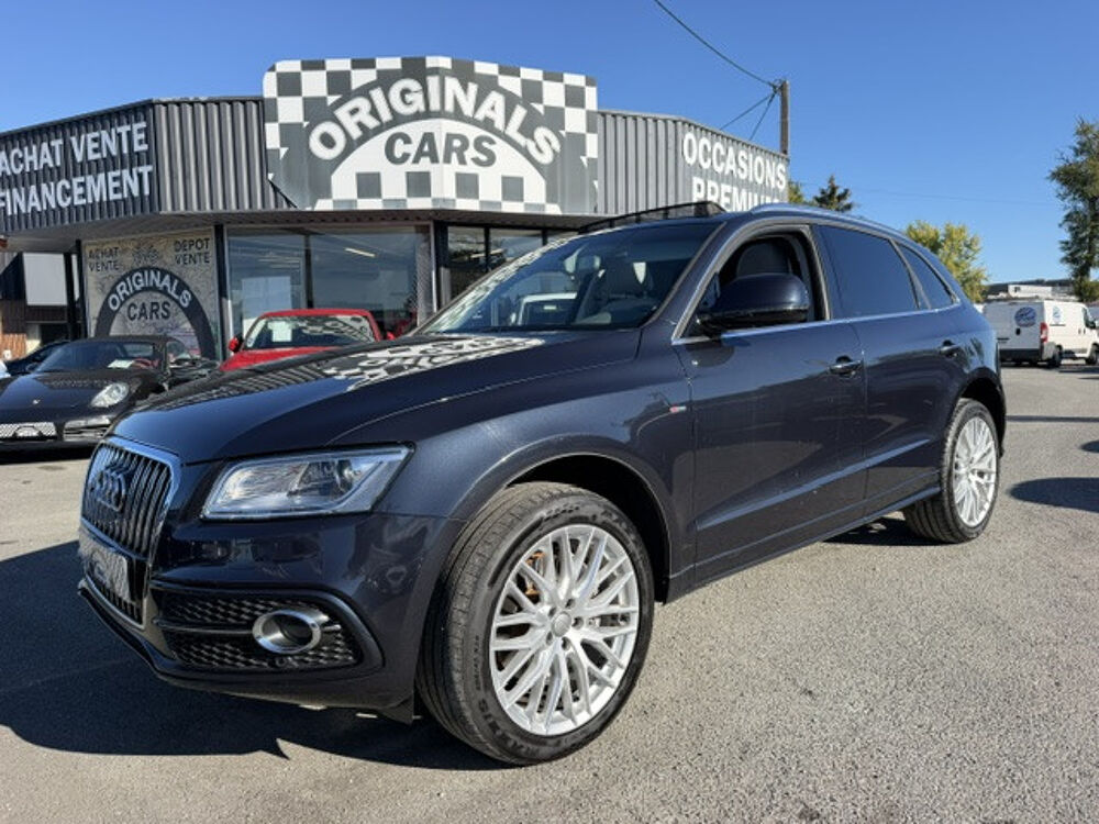 Q5 3.0 V6 TDI 258ch clean diesel S line quattro S tronic 7,toit 2016 occasion 24750 Tr&eacute;lissac
