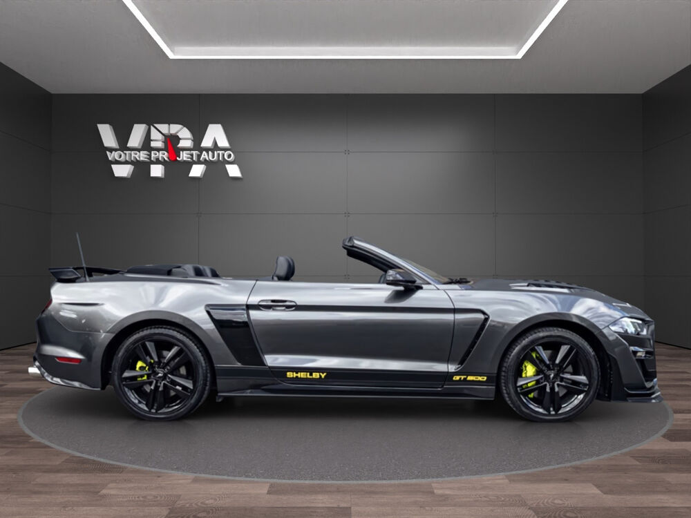 Mustang GT 5.0 V8 421 ch – Look Shelby – Cabriolet – Cam&eacute;ra de recul 2019 occasion 33320 Eysines