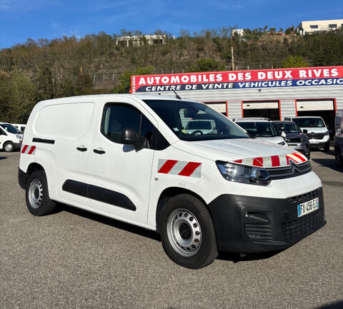 Citro&euml;n Berlingo BERLINGO XL 1,5 BLUEHDI 100 CV 950Kg PACK CHANTIER + GRIP C 2021 occasion Saint-Vallier 26240