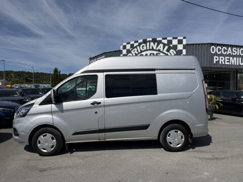 Transit Custom FORD TRANSIT CUSTOM L1 H2 VITRES LAT&Eacute;RALES GRIS METAL GPS T 2020 occasion 24750 Tr&eacute;lissac