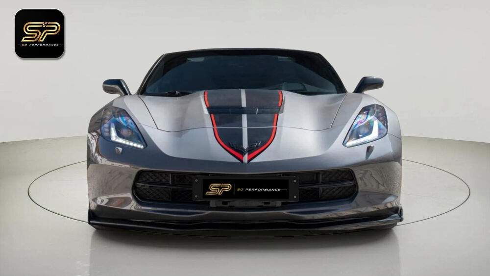 Corvette C7 Stingray 6.2 V8 466 ch BVA * Head-Up Display * Cuir * Si&egrave; 2015 occasion 33150 Cenon