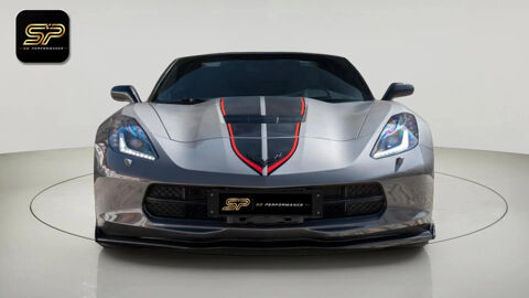 Corvette C7 Stingray 6.2 V8 466 ch BVA * Head-Up Display * Cuir * Si&egrave; 2015 occasion 33150 Cenon