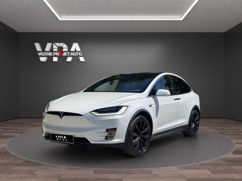 Tesla Model X Long Range Plus 541ch AWD • Cam&eacute;ra • GPS • Attelage • Keyles 2022 occasion Eysines 33320