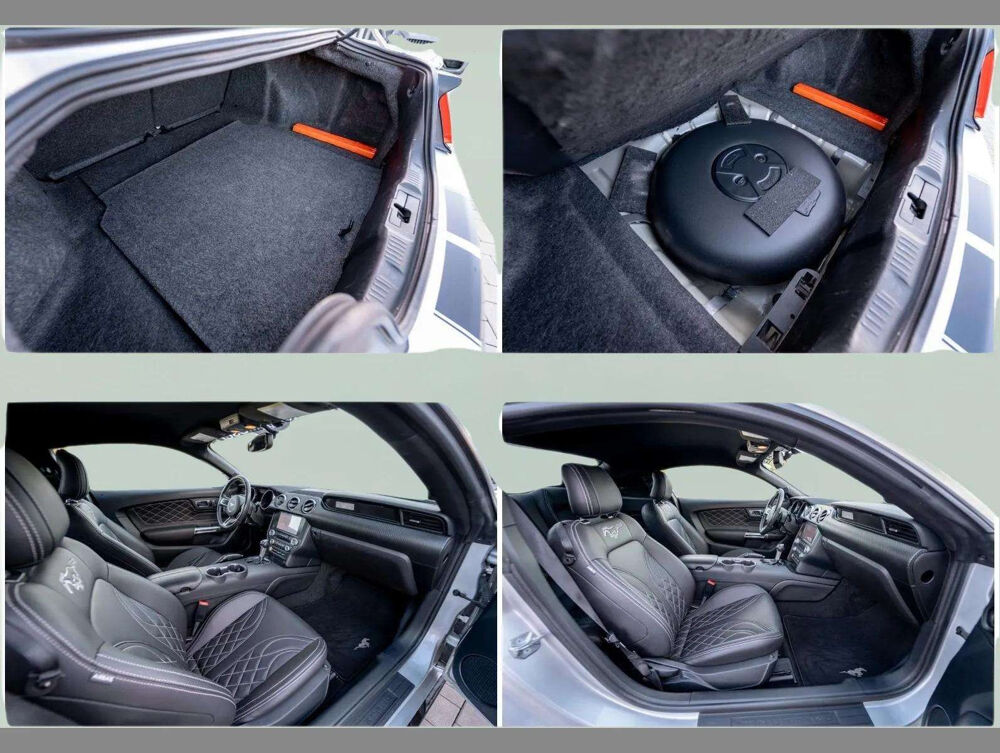 Mustang 3.7 V6 305 CH LPG * AUTOMATIQUE * GT500 STYLE, CARPLAY, CAM&Eacute; 2018 occasion 33150 Cenon