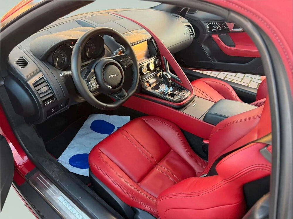 F-Type CABRIOLET V8 S 495 CH * CUIR ROUGE * MERIDIAN * BLACK PACK * 2014 occasion 33150 Cenon