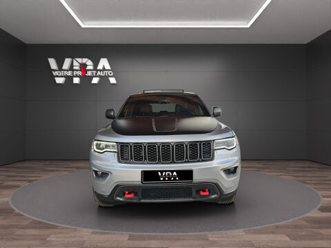 Grand Cherokee 5.7 V8 HEMI 352 ch Trailhawk 4x4 • Toit pano | Carplay | Cam 2019 occasion 33320 Eysines