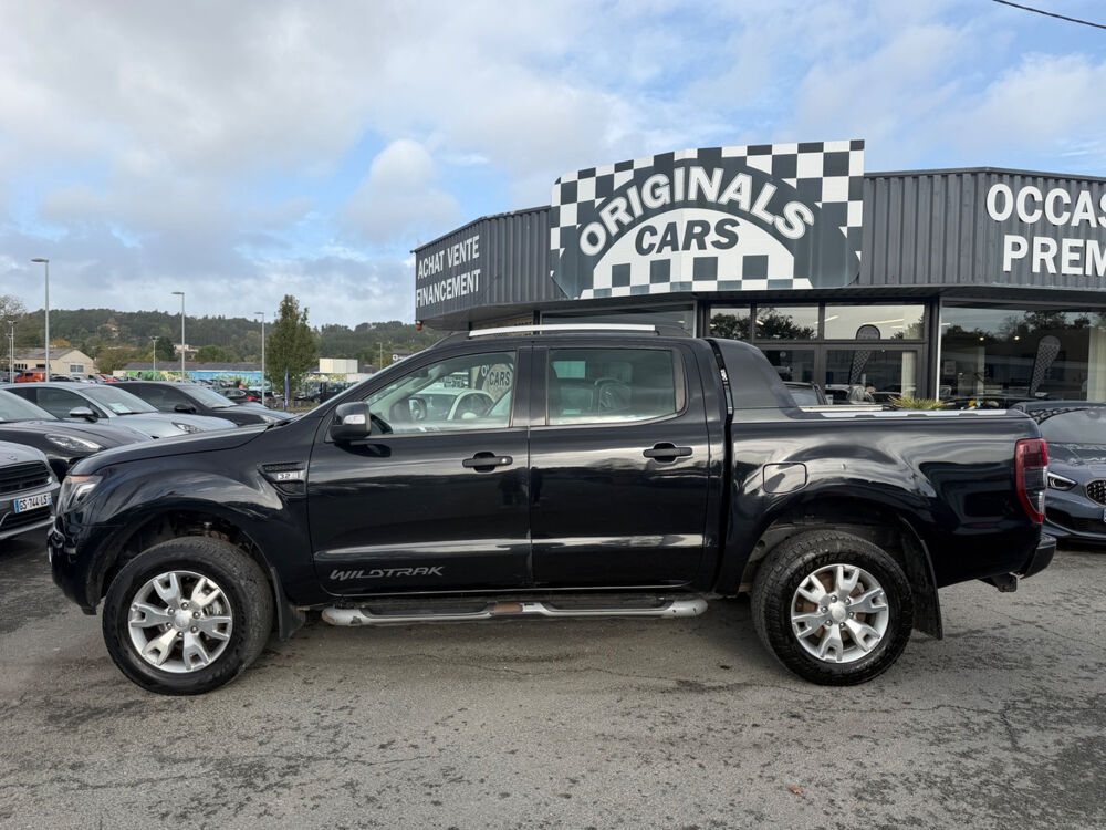 Ranger 3.2 TDCi 200ch Double Cabine Wildtrak 4x4 BVA sieges chauff 2013 occasion 24750 Tr&eacute;lissac