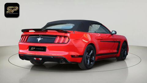 Mustang CABRIOLET V6 3.7 305 CH * AUTOMATIQUE * CUIR * SYNC 3 * CAM&Eacute; 2016 occasion 33150 Cenon