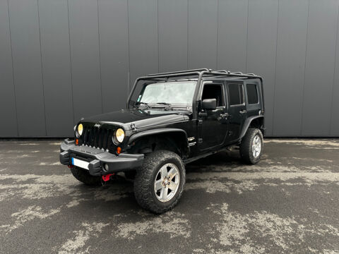 Jeep Wrangler Sahara JK Unlimited 3.8i V6 Cabriolet 4WD 199cv Boîte auto 2009 occasion Langon 33210