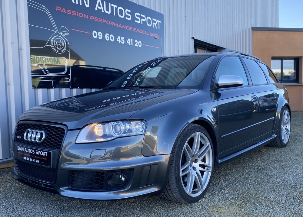 RS4 AVANT V8 4.2 FSI 420 ch Quattro – 2007 – 96 950 km – Config 2007 occasion 35470 Bain-de-Bretagne