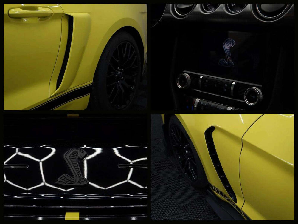 Mustang 5,0 V8 GT500 OPTIK – 466 CH – CARPLAY – SI&Egrave;GES CHAUFFANTS 2021 occasion 33150 Cenon