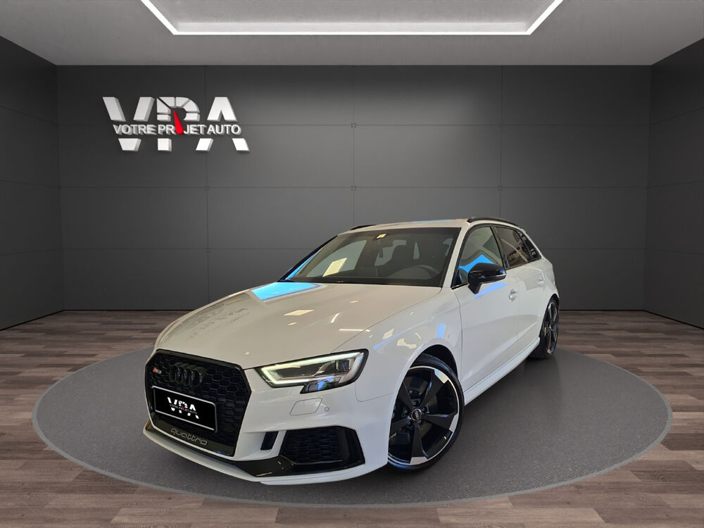 RS3 Sportback Quattro 2.5 TFSI 400 ch S tronic • Virtual Cockpit 2018 occasion 33320 Eysines