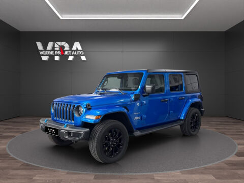 Jeep Wrangler Unlimited 2.0 T 380ch 4xe Sahara - Carplay - R&eacute;gulateur adap 2022 occasion Eysines 33320