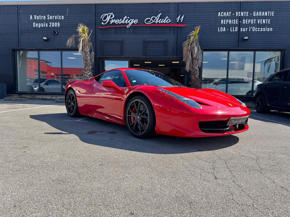 458 V8 F1 570 CV Italia Rare Carbon Led Moteur Entretien Rig 2011 occasion 11100 Narbonne