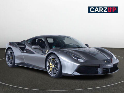 Ferrari 488 Grigio Silverstone*Si&egrave;ges baquets Goldrake carbone*&Eacute;chappeme 2017 occasion Lyon 69006