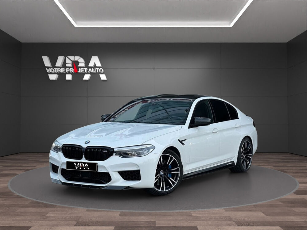 S&eacute;rie 5 M5 F90 | 600 ch | H&amp;K| Si&egrave;ges ventil&eacute;s | Carbone | Cam&eacute;r 2019 occasion 33320 Eysines