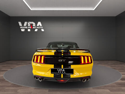 Mustang Cabriolet 5.0 V8 GT &middot; 450ch &middot; SHELBY GT &middot; Bo&icirc;te auto &middot; Cuir 2017 occasion 33320 Eysines