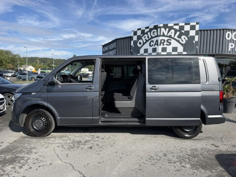 Transporter Volkswagen T6.1 transporter 150 CV 5 PLACES DOUBLES PORTES 2022 occasion 24750 Tr&eacute;lissac
