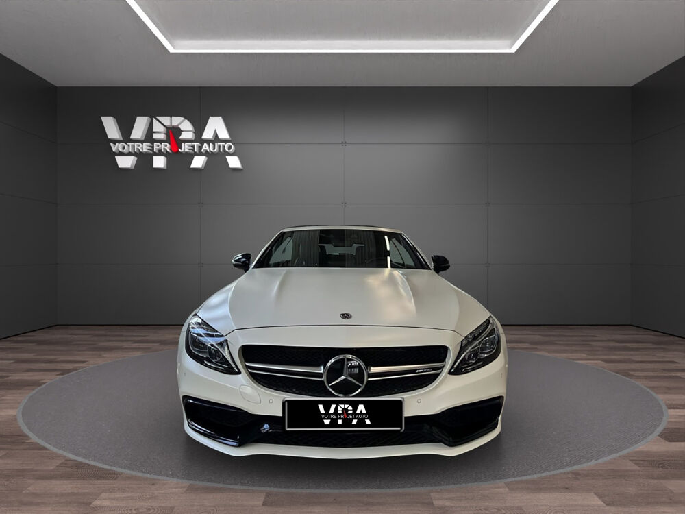Classe C 63 S Cabriolet 510 ch • Burmester • Si&egrave;ges Ventil&eacute;s • Cam&eacute;ra 2017 occasion 33320 Eysines