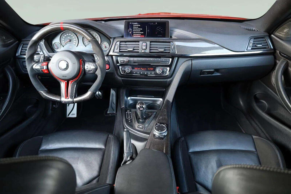 M4 F82 * 3.0 BITURBO 431 CH * DKG7 * ORANGE SAKHIR * SUSPENSION 2015 occasion 33150 Cenon