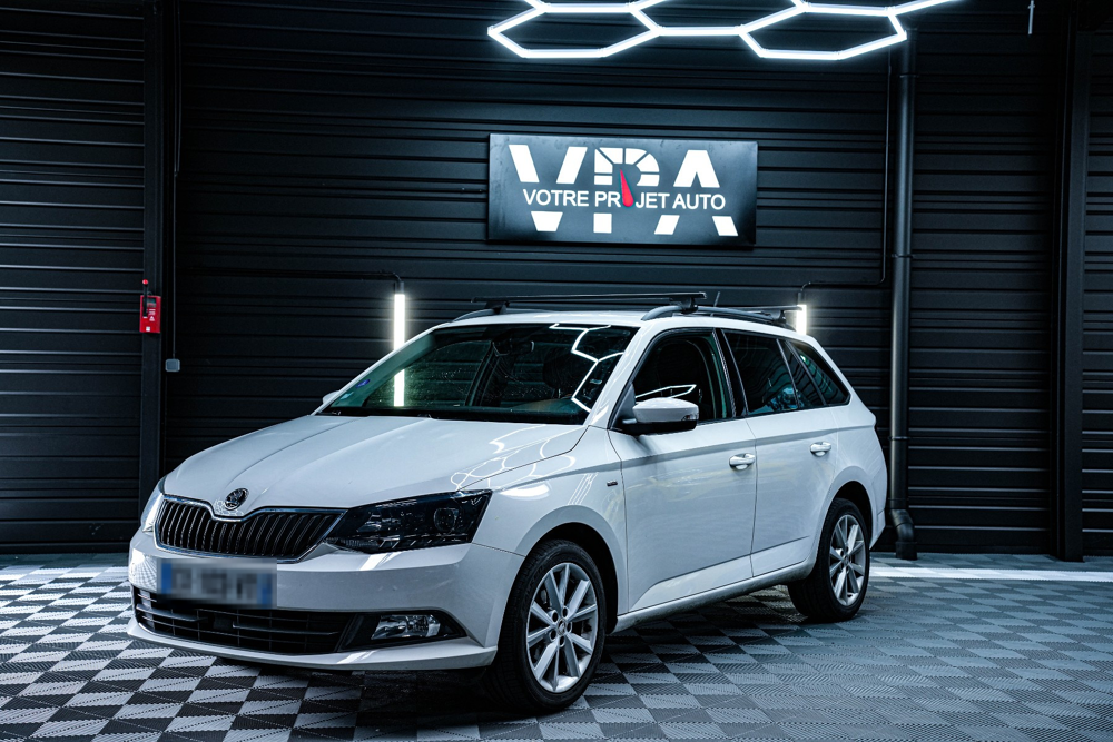 Fabia 1.0 MPI 75ch Clever - Cam&eacute;ra de recul - Carplay - Attelage - 2018 occasion 33320 Eysines