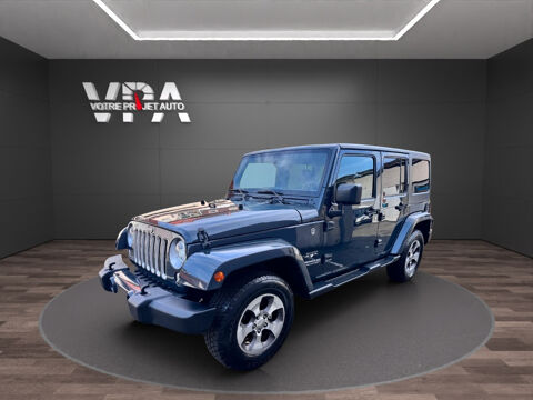 Jeep Wrangler Unlimited Sahara 3.6 V6 � 4x4, GPS, Attelage, Toit rigide 2017 occasion Eysines 33320