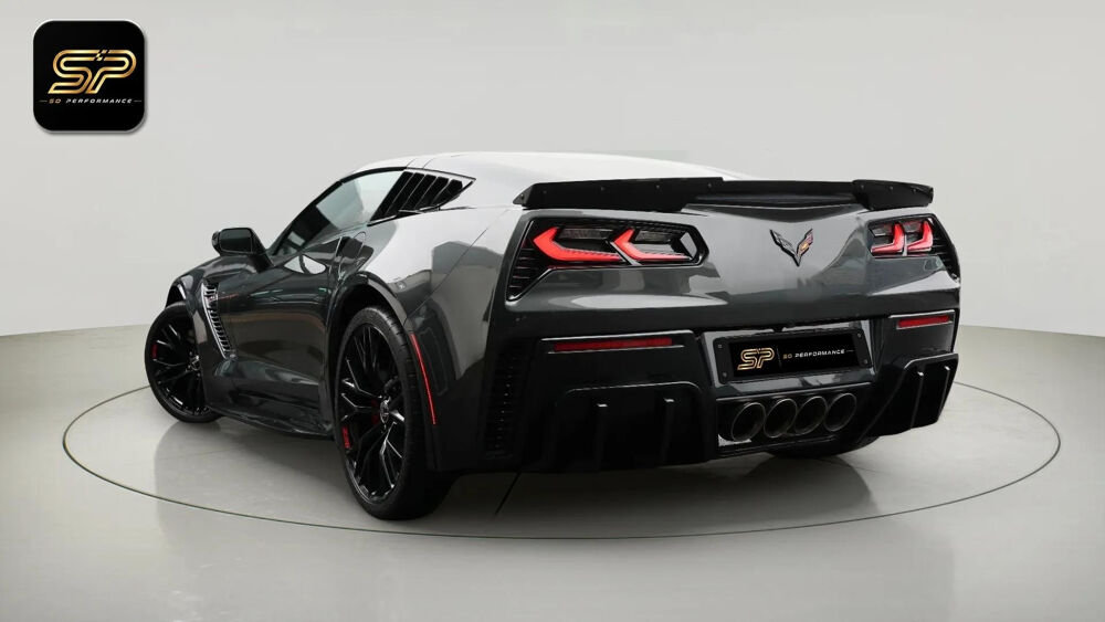 Corvette C7 Z06 2LZ 6.2 V8 Supercharged 659 ch * TARGA CARBONE * HUD 2019 occasion 33150 Cenon