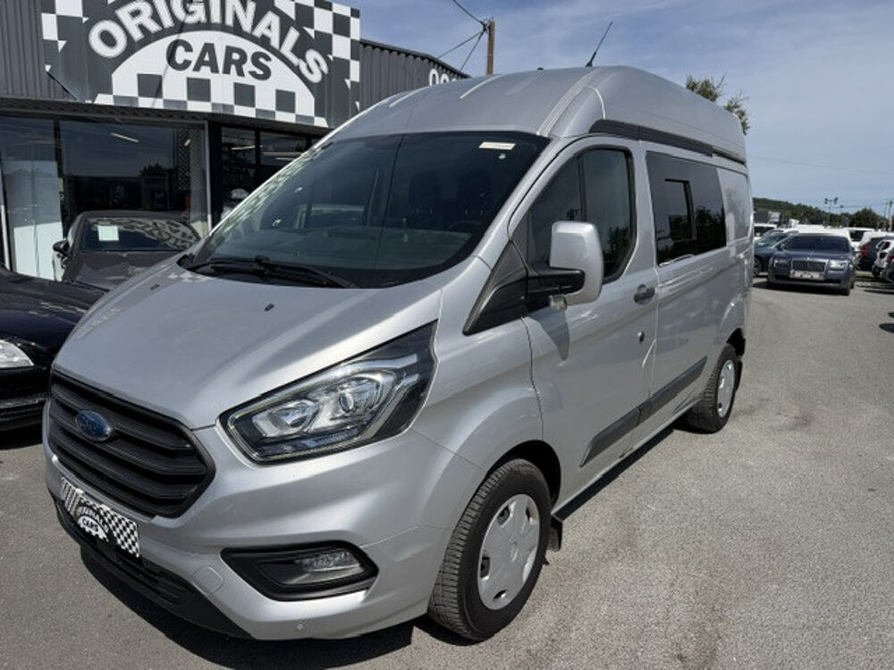 Transit Custom FORD TRANSIT CUSTOM L1 H2 VITRES LAT&Eacute;RALES GRIS METAL GPS T 2020 occasion 24750 Tr&eacute;lissac
