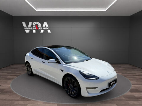Model 3 Performance Dual Motor 513 ch � Toit pano, si&egrave;ges chauffants 2022 occasion 33320 Eysines