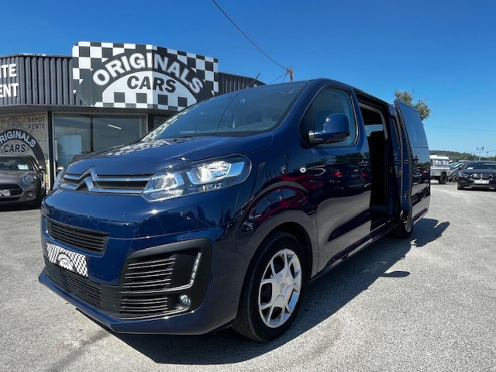 Jumpy citroen spacetourer l2 9 places 180 cv (24 917€HT) 2019 occasion 24750 Tr&eacute;lissac