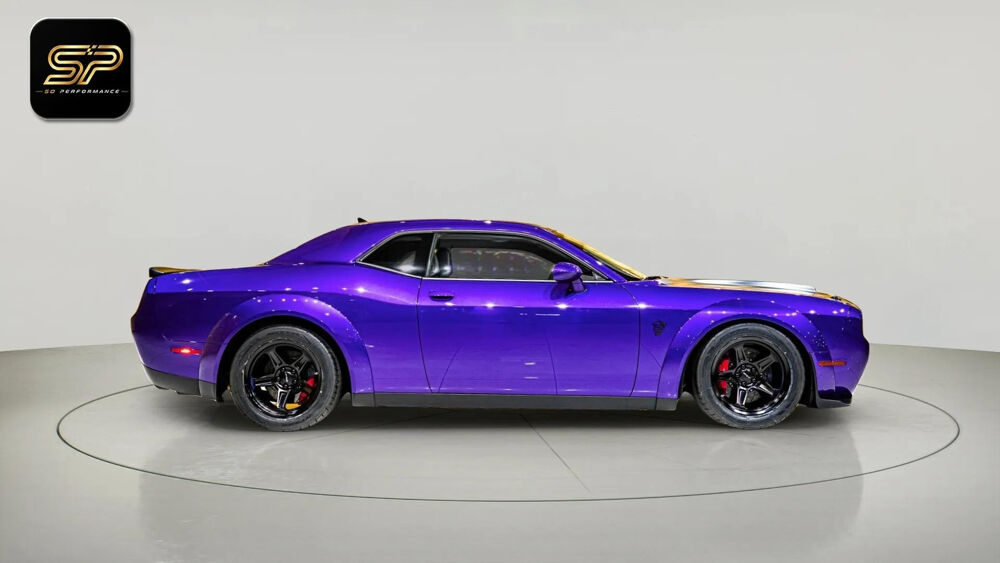 Challenger SRT Demon *1 of 1 *851 ch* V8 6.2 Supercharged * Plum Crazy 2019 occasion 33150 Cenon
