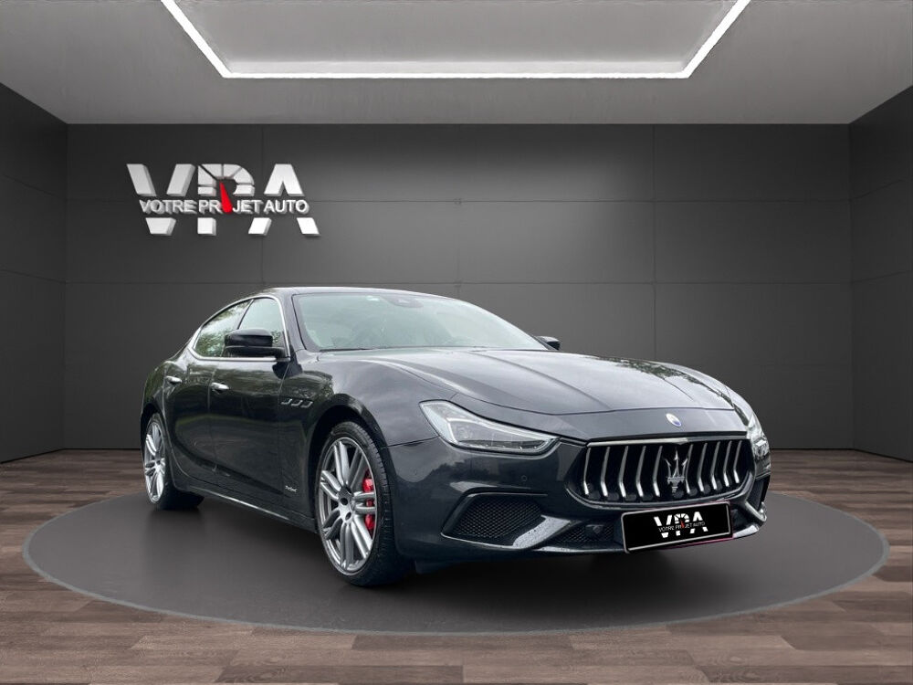 Ghibli SQ4 3.0 V6 430CH GRANSPORT TOIT PANO - Disponible au showroo 2017 occasion 33320 Eysines